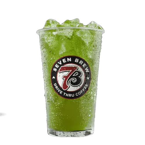 seven brew Green Gummy Bear Fizz