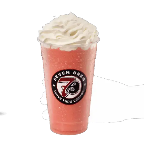 Strawberry with Heavy Whipping Cream Fizz