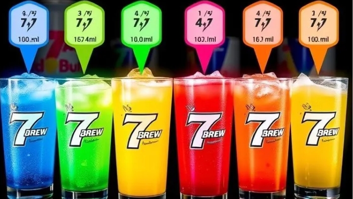 How Much Caffeine Is in a 7 Brew Energy Drink